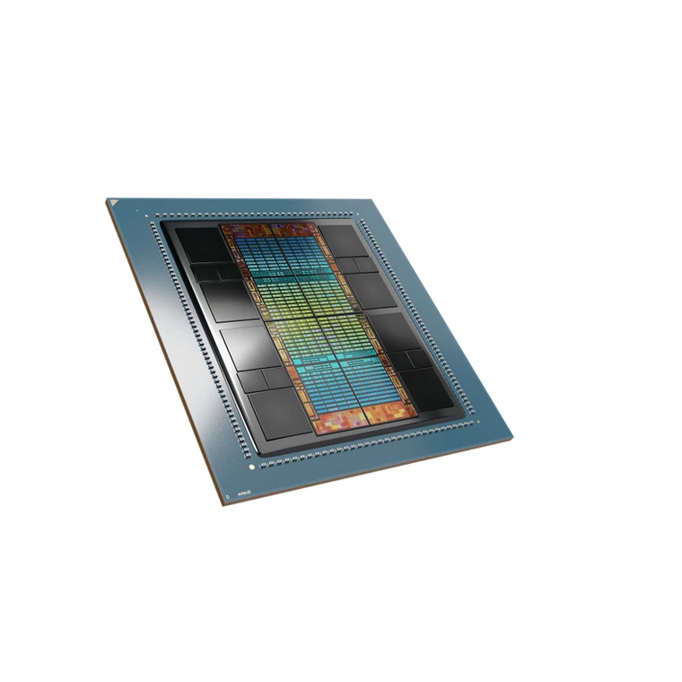 AMD Instinct MI300X to 12 chipletów połączonych ze sobą w różny sposób.