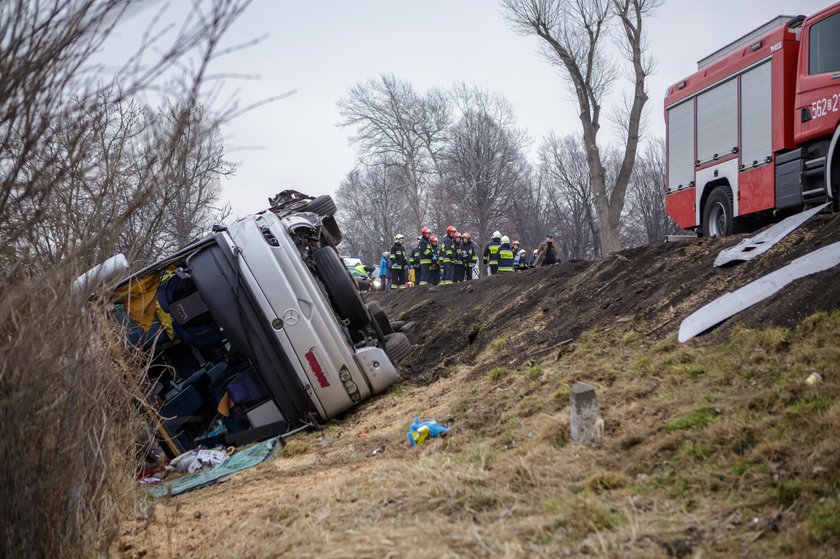 Groźny wypadek w okolicach Świebowic