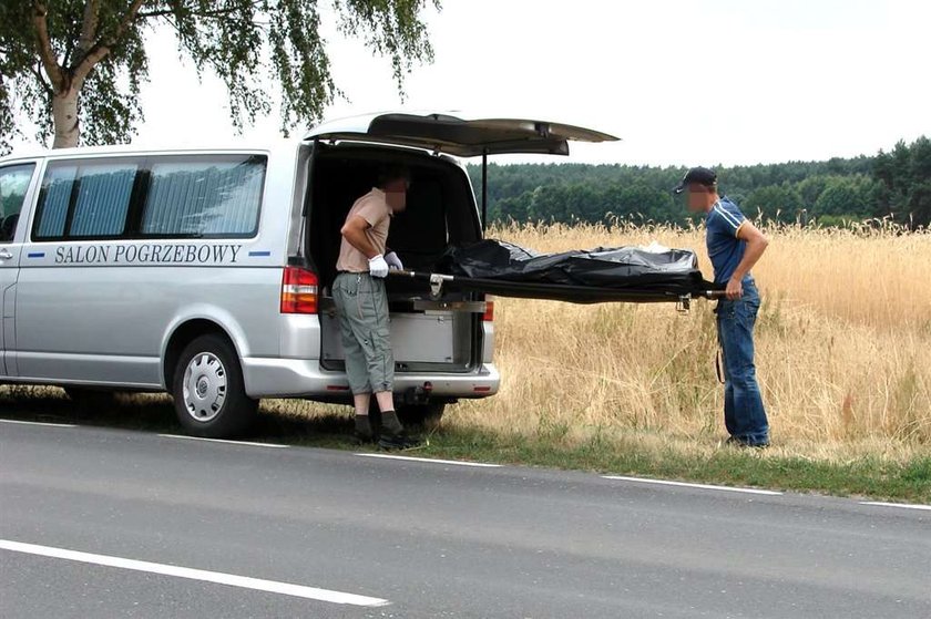 Szok! Motocyklista urwał nogę! FOTO