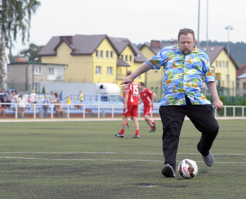 Olaf Lubaszenko na Festiwalu Gwiazd w Międzyzdrojach w 2014 roku