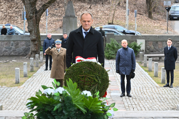 Donald Tusk w Wilnie