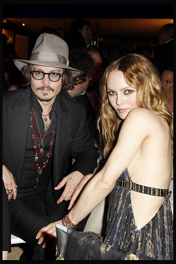 Johnny Depp i Vanessa Paradis / fot. Agencja BE&amp;W