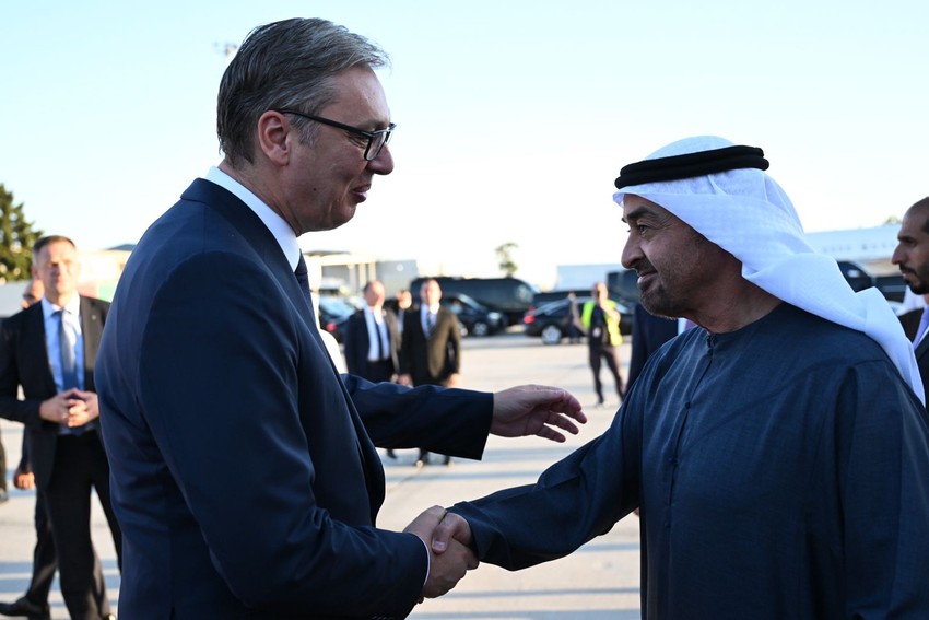 Muhamed Bin Zajed u poseti Beogradu