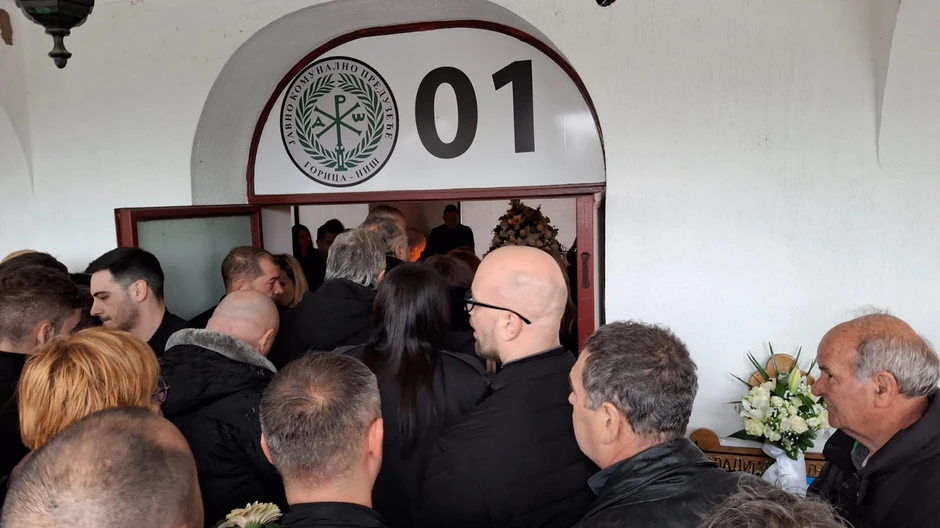 Sahrana brata Viki Miljković