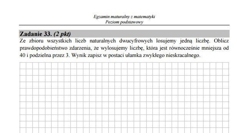 Matura 2017 matematyka. Arkusze, pytania, odpowiedzi