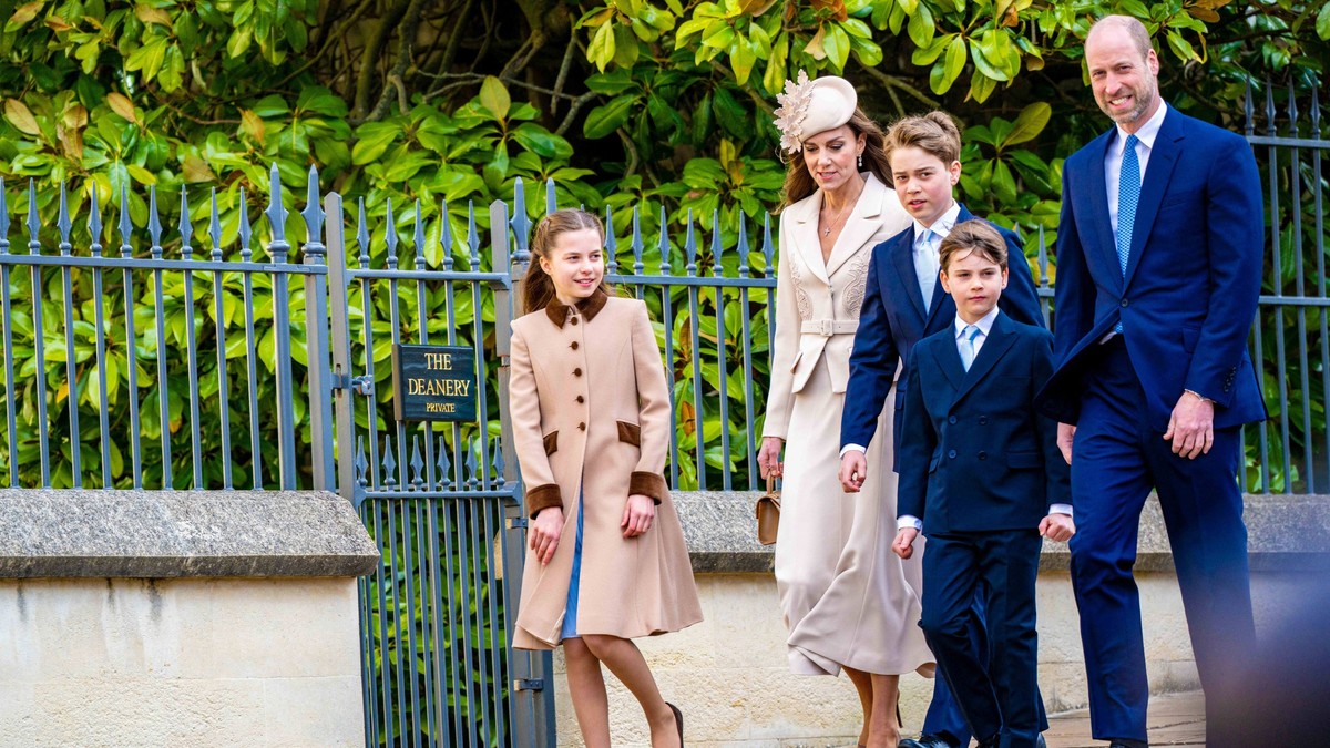 Princ Vilijam i Kejt Midlton sa decom