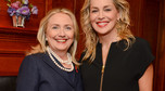 Na zdjęciu: Sharon Stone i Hillary Clinton podczas kampanii The Human Rights Campaign, lipiec 2012 rok