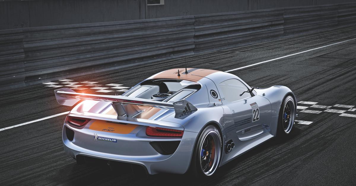 Porsche 918 RSR Racing Lab oto rakieta na prąd Dziennik.pl