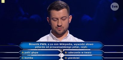 „Milionerzy” skąd wywodzi się słowo petarda? Będziecie w szoku!