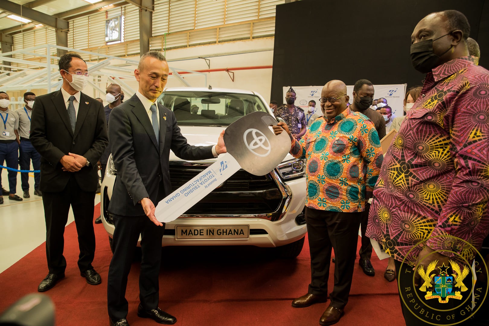 In pictures: President Akufo-Addo launches Toyota, Suzuki vehicle ...