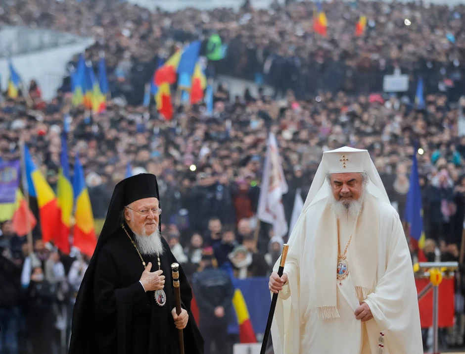 Patrijarh Vartolomej i rumunski patrijarh Danijel