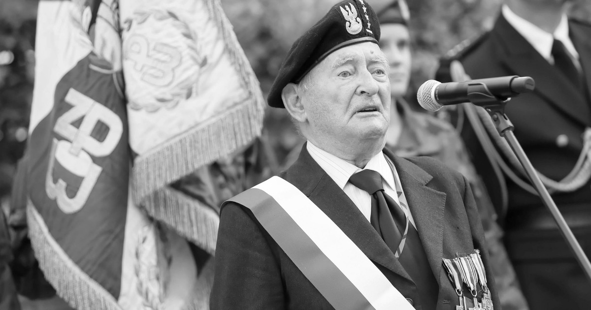 Powstaniec Roman Lipiec zmarł w sylwestrową noc. "Oby tylko ludzie nie zapomnieli"