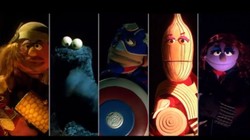 Losy świata w rękach Ciasteczkowego Potwora. Oto Avengersi z "Ulicy sezamkowej"!