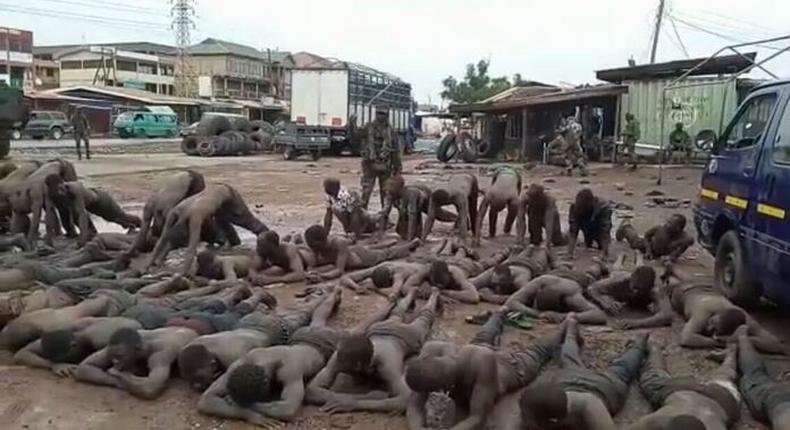 Military men brutalise Ashaiman residents over fellow officer's alleged murder by civilians in the area