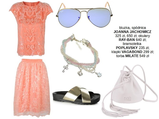 Pastelowe sukienki na lato 2015