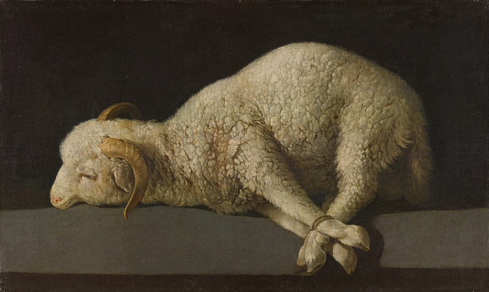 Francisco de Zurbarán, "Agnus Dei" (1635–1640) 