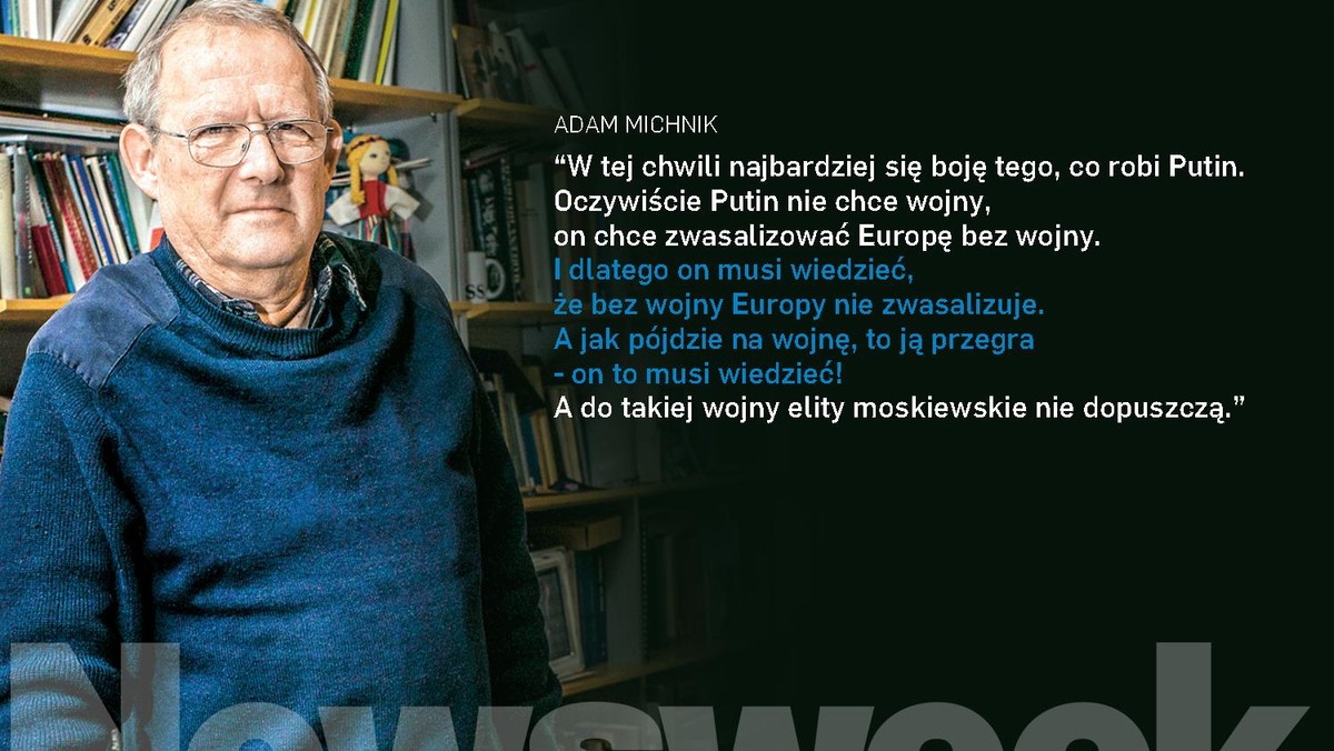 Adam Michnik dla Newsweeka