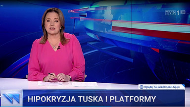 "Wiadomości" TVP uderzają w Tuska i sympatyków opozycji. "Osiedlowy żulik"