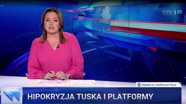 "Wiadomości" TVP uderzają w Tuska i sympatyków opozycji. "Osiedlowy żulik"