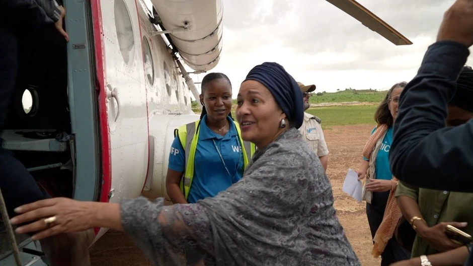 Zamenica generalnog sekretara UN Amina Muhamed kaže da vlada kriza „zamora" širom međunarodne zajednice - „ali to naprosto nije dovoljno dobro" | Foto: BBC
