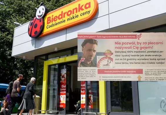 "Nie pozwól, by za plecami nazywali cię gejem!". Biedronka przeprasza za homofobiczną reklamę