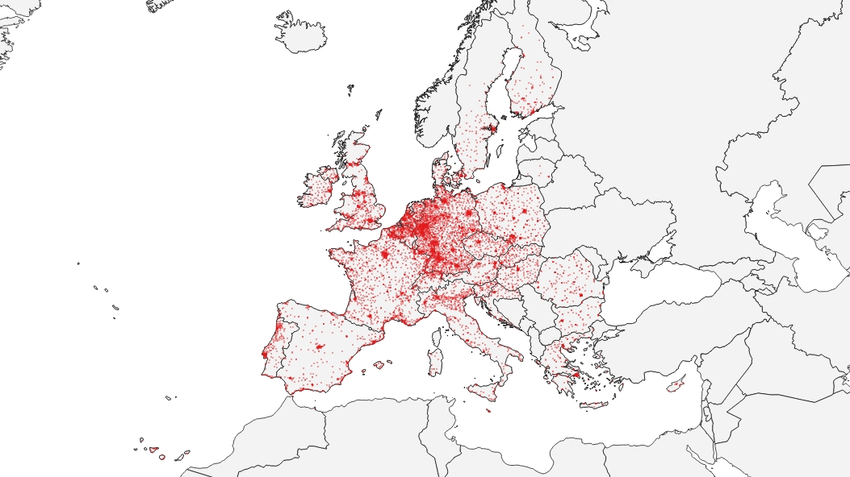 lidl mapa Lidl wszystkie sklepy. Mapa sklepów Lidl na świecie lidl mapa