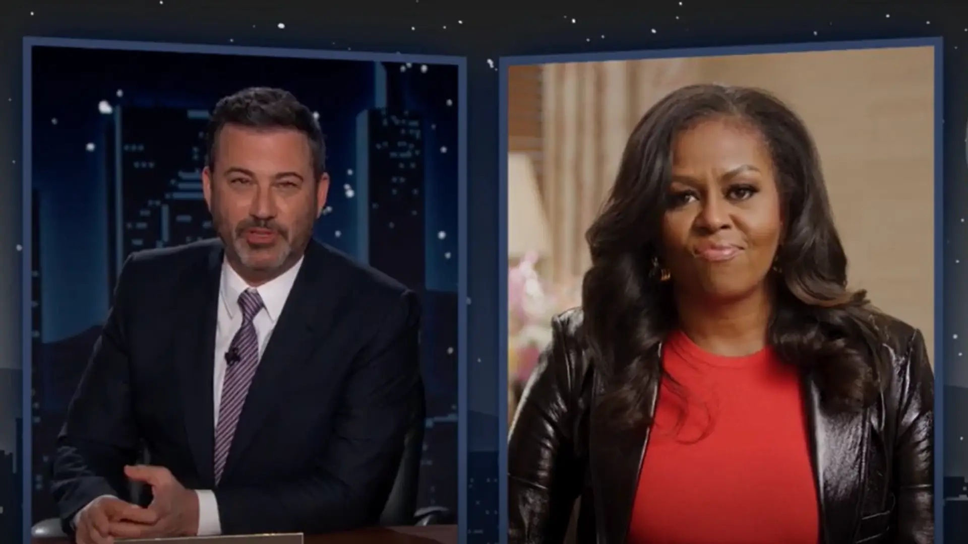 Jimmy Kimmel zapytał Michelle Obamę o życie seksualne. Otrzymał celną ripostę