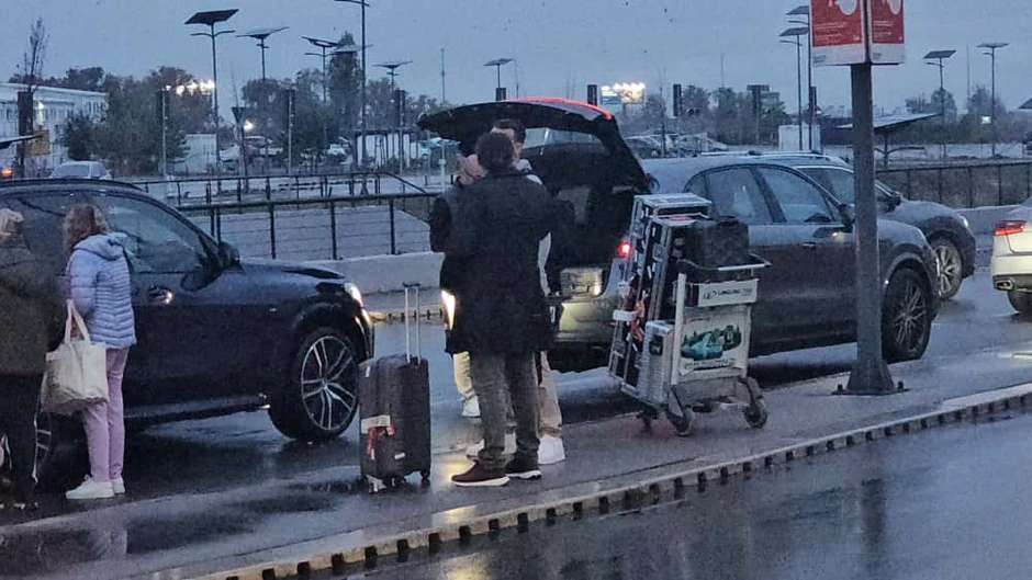 Željko Šašić na aerodromu