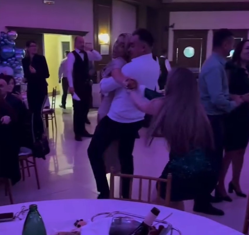 Jovana Jeremić na veselju