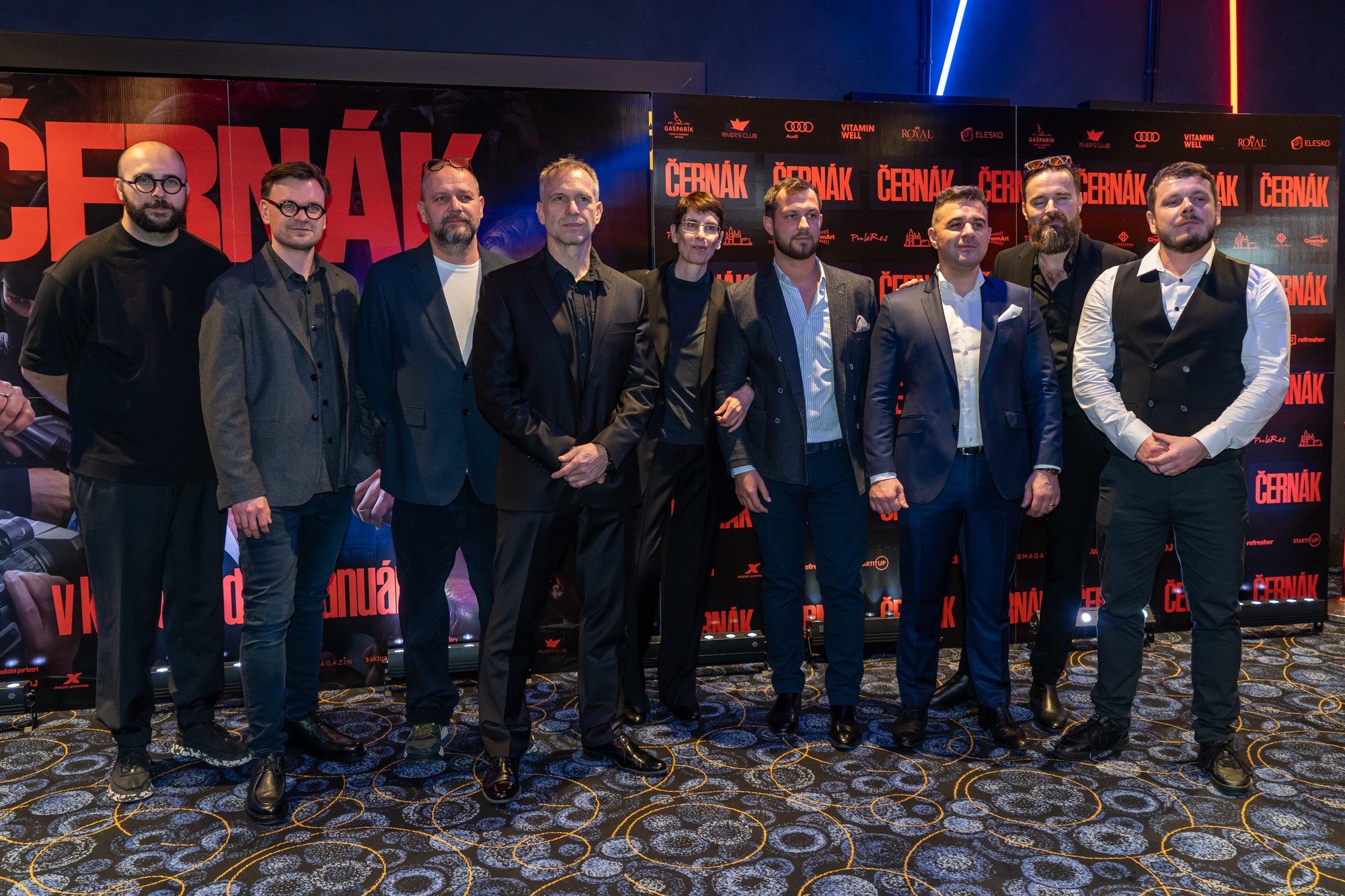 Premiéra filmu Černák.