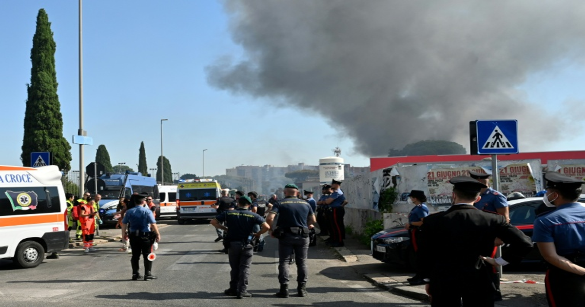 Explosion station-essence Rome : 45 blessés