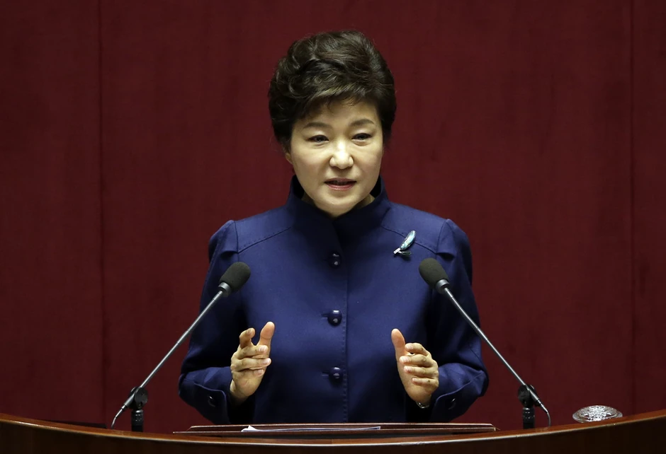 Park Geunhje, predsednica Južne Koreje