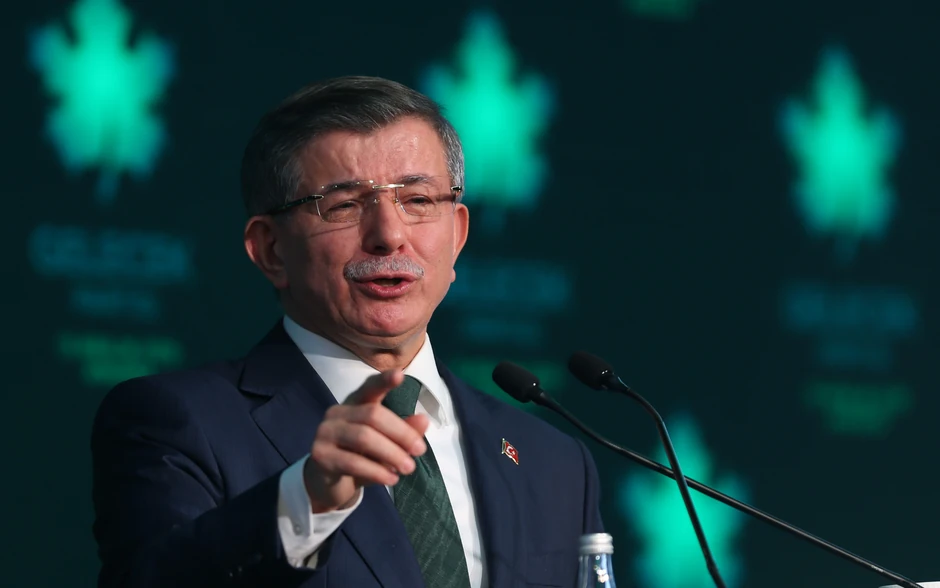 Ahmet Davutoglu na prezentaciji nove partije
