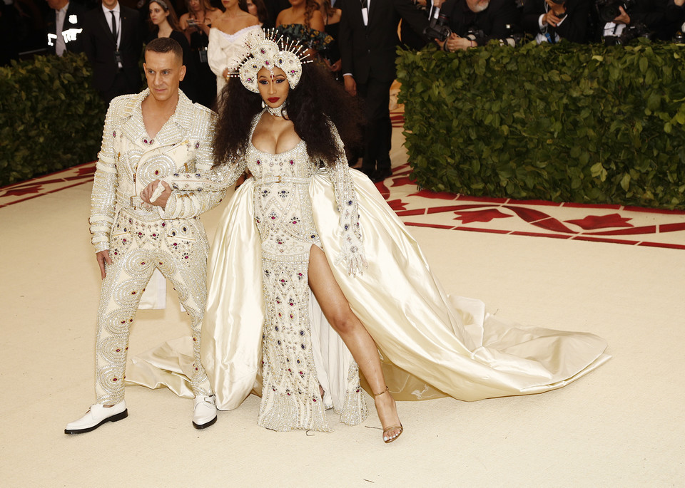 epa06718153 - USA MET GALA RED CARPET (2018 Metropolitan Museum of Art Costume Institute Benefit - Red Carpet)