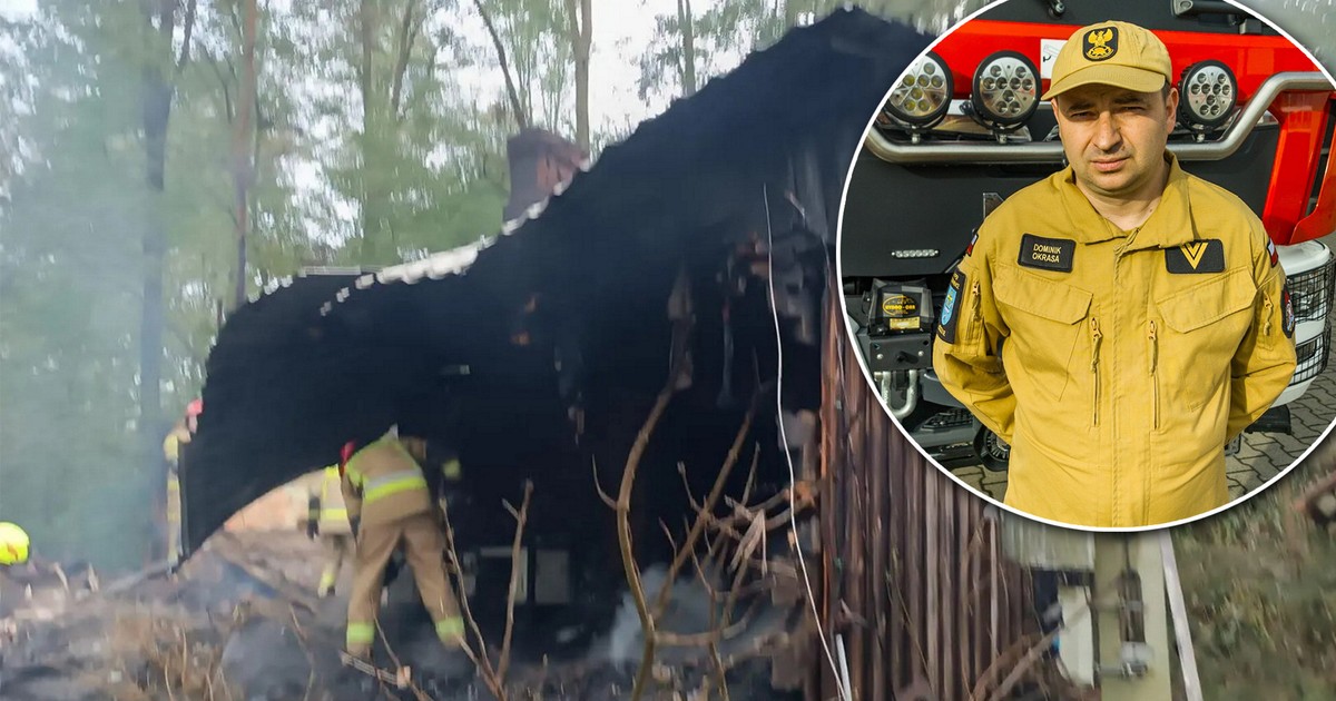 Na rękach wyniósł 91-latkę z płomieni. Pomoc przyszła w ostatniej chwili