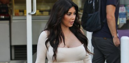 Kim Kardashian przesadziła z dekoltem?