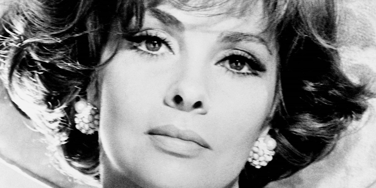 Gina Lollobrigida.