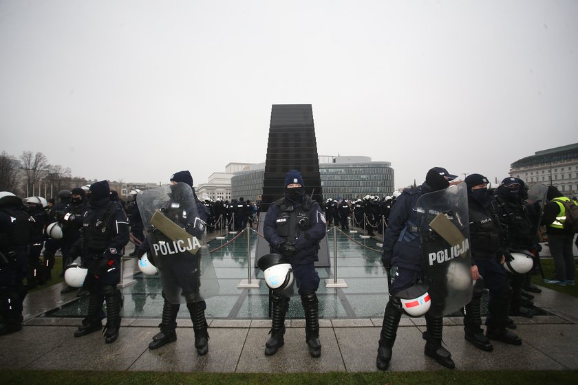 Strajk Kobiet w Warszawie