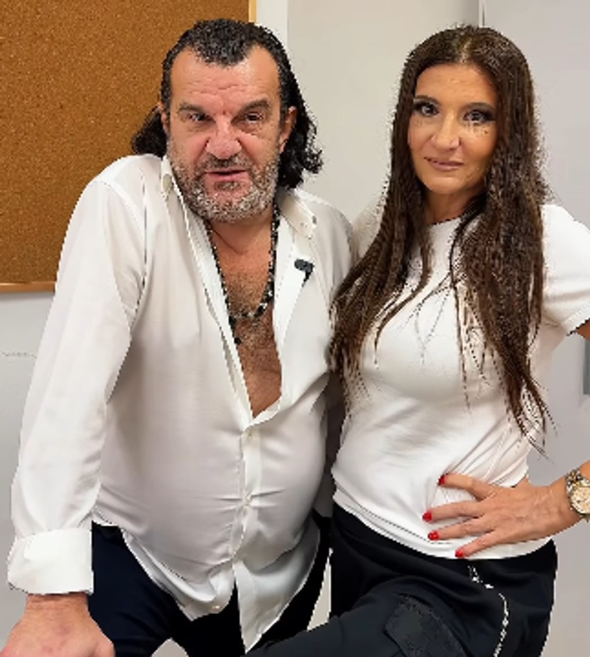 Aca Lukas i Mira Škorić 
