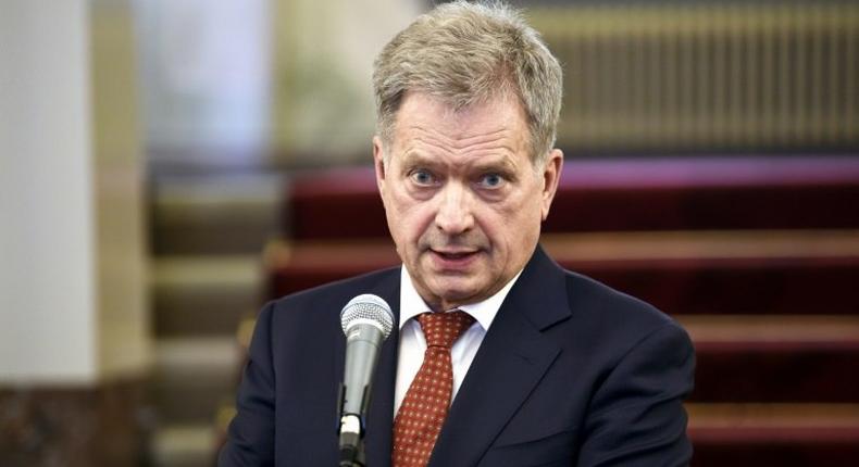 Finland's President Sauli Niinisto is planning to run in the January 2018 vote as an independent