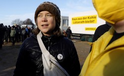 Greta Thunberg zatrzymana przez policję