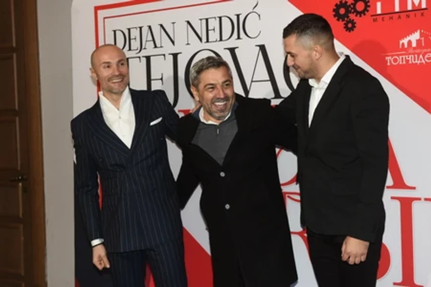 Aca Sofronijević, Jovan Perišić i Dejan Nedić Tejovac (Foto: Ringier/Snežana Krstić)