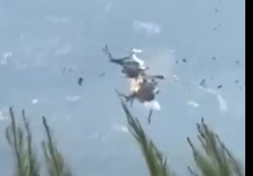 Sudar helikoptera Grčka