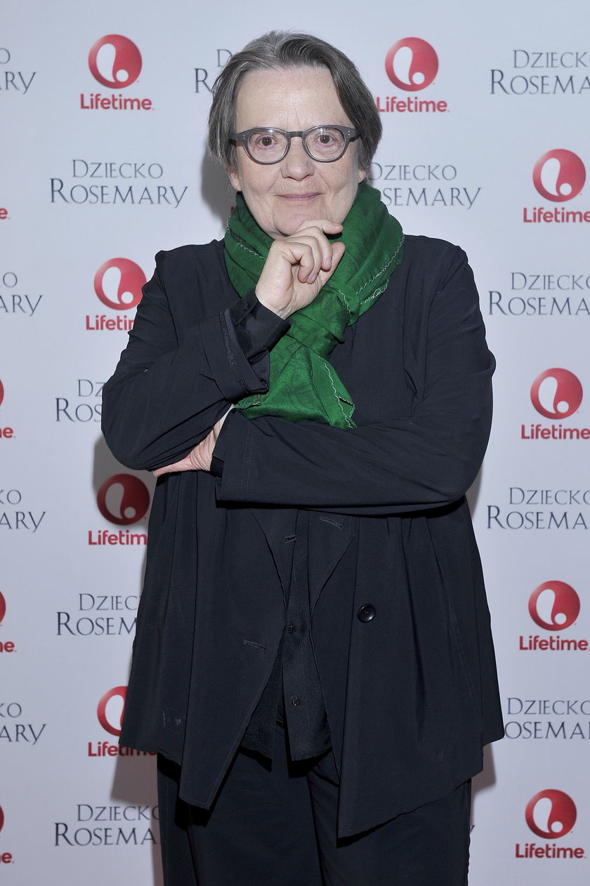 Agnieszka Holland na premierze „Dziecka Rosemary” w Lifetime