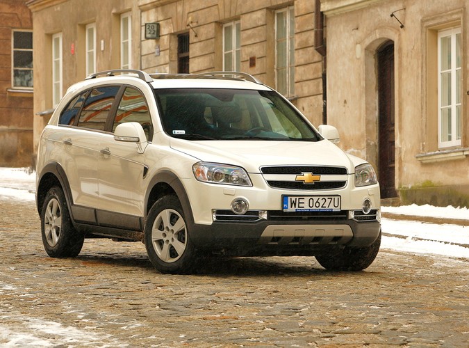 Chevrolet captiva z dwulitrowym 150-konnym turbodieslem