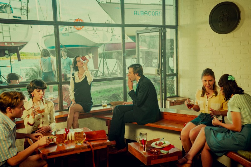 Kadr z serialu "Brokat"