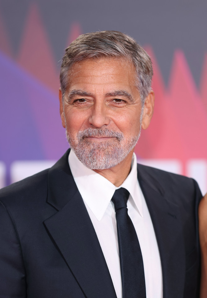 George Clooney jesienią 2021 r.