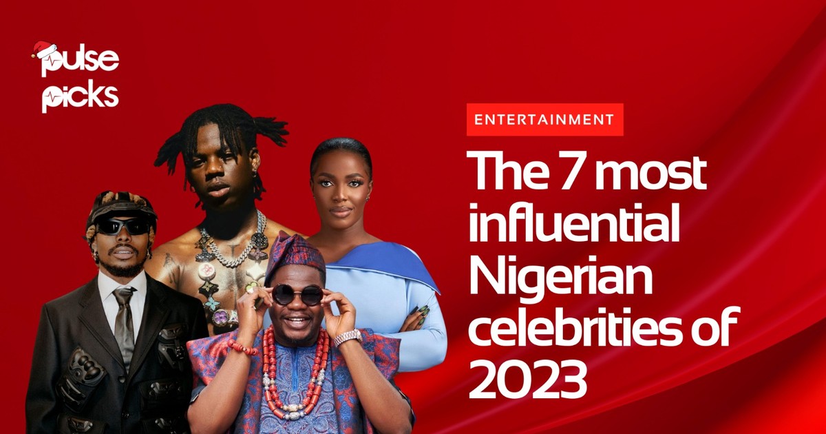 Pulse Picks: The 7 most influential Nigerian celebrities of 2023 - Vimarsana News