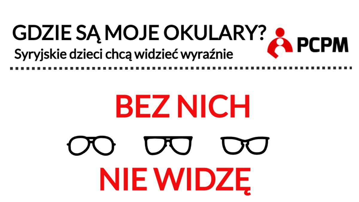 Zamazany obraz, niewyraźne literki na szkolnej tablicy, piekący ból, łzawienie – tak wygląda codzienność wielu małych mieszkańców obozowisk dla uchodźców w Libanie. Mali Syryjczycy, jak wszystkie dzieci, chcą widzieć świat wyraźnie, uczyć się i bawić z rówieśnikami. Niestety wizyta u okulisty i zakup okularów to wydatek, na który nie mogą sobie pozwolić ich rodzice.