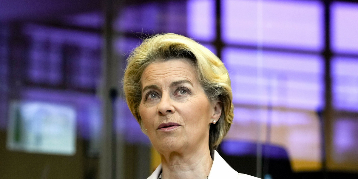 Przewodnicząca Komisji Europejskiej, Ursula von der Leyen.